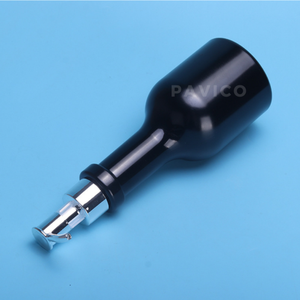 Venta al por mayor negro 250ml de cuello alto champú botella de PET acondicionador cosmético lavado corporal loción embalaje cuidado de la piel embalaje - Product Image 5