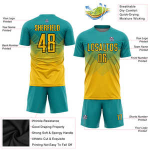 Fournisseur d'uniformes de football de qualité professionnelle offrant des maillots de football par sublimation pour les écoles et les événements compétitifs - Product Image 2