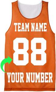 Maillot de basket-ball réversible personnalisé, sublimation, maille, uniforme d'équipe, débardeur de sport double face pour hommes et jeunes, entraînement - Product Image 4