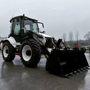 Hidromek HMK 102S ล้อแบคโฮเดอร์ตัก EPA CE อนุมัติ Eaton ไฮดรอลิกแกนสูบมอเตอร์ปั๊มเกียร์ PLC - Product Image 1