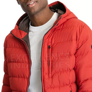 Chaqueta de Invierno Acolchada de Primera Calidad para Hombre, Estilo Bomber con Cuello Alto, Color Sólido, Lona, de Pakistán, al Mejor Precio - Product Image 6