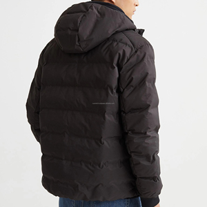 แจ็กเก็ตขนเป็ดด้านหน้ามีซิปสำหรับผู้ชายเสื้อหนาวบุหนาทันสมัยโค้ทใส่ให้ความอบอุ่นน้ำหนักเบา - Product Image 2