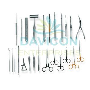 เครื่องมือผ่าตัดเสริมจมูกชุดศัลยกรรมพลาสติกสแตนเลสคู่มือพื้นฐานของเครื่องมือผ่าตัด - Product Image 5