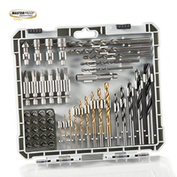 Ensemble d'accessoires multifonctionnels pour perceuse 101 pièces, jeu de forets et embouts, accessoires en acier rapide et en acier au carbone