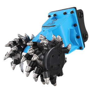 YF-30RW di fabbrica uscita stabile vernice di protezione a basso rumore idraulico <span class=keywords><strong>Drum</strong></span> <span class=keywords><strong>Cutter</strong></span> escavatore Rock <span class=keywords><strong>Drum</strong></span> <span class=keywords><strong>Cutter</strong></span> - Product Image 1