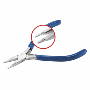 Alicates de Punta Curva de Acero Inoxidable de 115 mm para Hacer Collares - Product Image 6