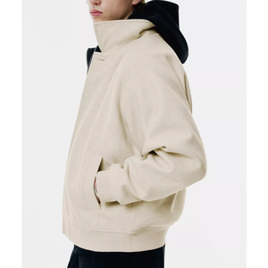 Chaqueta de bombardero ajustada informal de calle alta de invierno para hombre, piel de oveja genuina, transpirable, gruesa, talla personalizable, nueva llegada, para hombre - Product Image 4