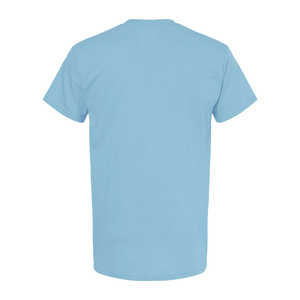 Camiseta de Algodón 100% de Peso Pesado, Tejido de 180 g/m², Textura Suave, Cuello Redondo, Manga Corta, Diseño Tubular, Estilo Casual - Product Image 4