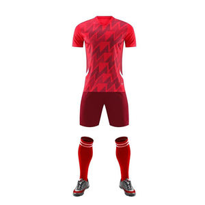 Diseño personalizado nuevos hombres uniformes de fútbol equipo de fútbol transpirable conjunto completo nueva llegada personalizado para mujeres y hombres uniforme de fútbol - Product Image 5
