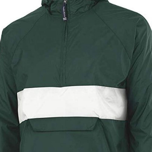 Veste coupe-vent pour homme, nouveau design, col montant, logo sur le devant, demi-zip, toile décontractée, saison hivernale, service OEM disponible - Product Image 2