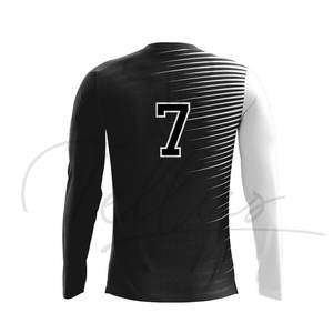 Nuevas Camisetas de Fútbol Personalizadas de Alta Calidad para Clubes, Uniformes Deportivos al por Mayor, Transpirables, Antibacterianas, Elásticas, Sin Costuras, 100% - Product Image 4