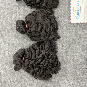 Mega Venta Nuevo Producto Vapor Fuzz Rizado Trama Extensión de Cabello Gran Cantidad en Stock Listo para Enviar Vietnamita - Product Image 4