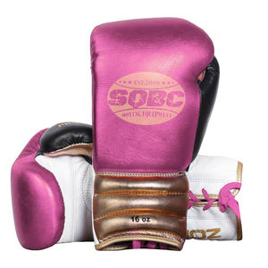 Durable Custom Logo Leather <b>Boxing</b> <b>Gloves</b> Quality Gym Sports Training <b>Gloves</b> Adults Hand Protection 8oz-<b>16oz</b> Breathable UV - Product Image 3