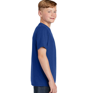 Camiseta de manga corta de algodón 100% de alta calidad para niños y niñas, nuevas camisetas con patrón de cuello redondo de verano, ropa para niños con diseño en blanco - Product Image 3