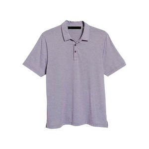 Top qualité en vrac tricoté été à manches courtes hommes col rabattu polos coton plaine vente en gros Polo T-shirt - Product Image 6