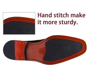 Zapatos de vestir de cuero genuino, calzado de trabajo, botas planas con cordones, botas de boda hechas a mano de lujo - Product Image 5