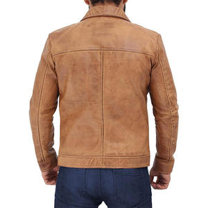 Vestes en cuir d'hiver pour hommes, manteaux grande taille, vestes jeans - Product Image 2