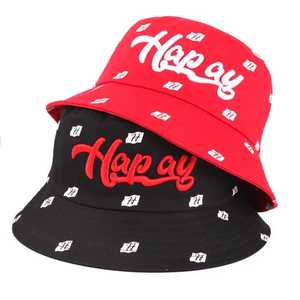 <b>Tie</b> Dye Bucket Hats Hot Selling Letters Embroidery Double Reversible Pink Cotton Unisex Character Style Pattern Mee Material Age - Product Image 1