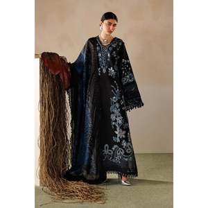 Ensemble de costume pour femme en tissu brodé non cousu EL26-D08 - Product Image 6