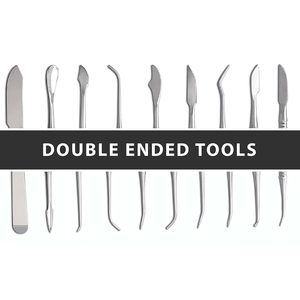 RS SURGICAL COMPANY Lot de 10 outils de sculpture de cire dentaire en acier inoxydable Instruments chirurgicaux de luxe à 5 mâchoires - Product Image 6