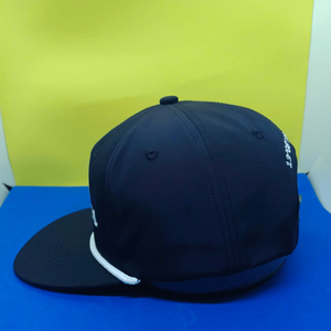 Gorras de Golf fabricante clásico de nailon colorido 5 paneles plano Bill suave béisbol Snapback gorra bordado Logo diseño personalizado - Product Image 2