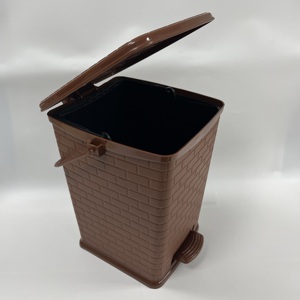 OEM/ODM prêt à expédier poubelle et boîte de rangement en plastique Poubelle en plastique de haute qualité pour bureau et cuisine - Product Image 3