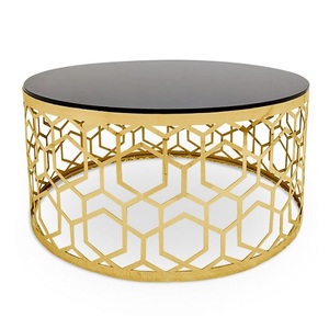 Accesorios de muebles para el hogar Mesa de centro decorativa de metal de aluminio Dormitorio o comedor Mesa de esquina decorativa - Product Image 6