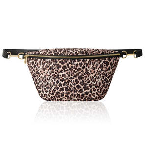 Bolso cruzado grande con estampado de leopardo y diseño acolchado - PM609 - Product Image 2