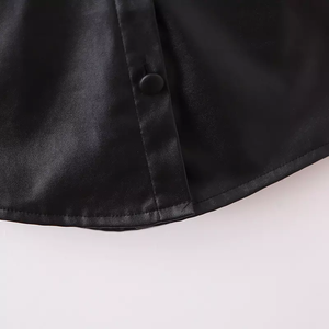 En stock veste de vol pour enfants col en fourrure hiver enfants veste en faux cuir garçons - Product Image 6