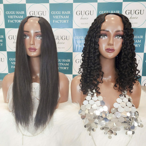 Venta al por mayor largo V-parte peluca con malla frontal con tapa pequeña máquina sin pegamento HD encaje transparente de gran tamaño de pelo virgen - Product Image 5