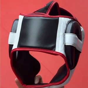 Protège-tête d'entraînement de boxe en microfibre imperméable de haute qualité, couleur personnalisée, avec logo personnalisé - Product Image 2