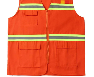 Nuevos chalecos de seguridad para mujer de todos los colores, chalecos personalizados con múltiples bolsillos, cierre de cremallera, impermeables para uso Industrial al aire libre, chaleco - Product Image 5