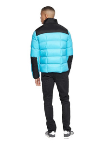 แจ็กเก็ตขนปลาปักเป้าสำหรับผู้ชายแจ็กเก็ตขนฟูของผู้ชายสไตล์สตรีทให้ความอบอุ่นทำจากโพลีเอสเตอร์มีการออกแบบและขนาดที่กำหนดเองได้ - Product Image 2