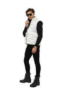 แจ็กเก็ตทรงพองของผู้ชายเสื้อแจ็คเก็ตขนเป็ดแฟชั่นสำหรับฤดูหนาวออกแบบโลโก้ได้ตามที่ต้องการ - Product Image 5