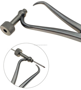 WORLD PRECISION SURGICAL Manual Bone Reduction Forceps <b>Drill</b> <b>Guide</b> Bone Pin Cutter Orthopedic Surgical Instrument Stainless - Product Image 3