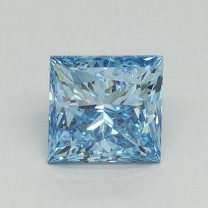Diamant en vrac de 2,00 carats, taille princesse, bleu fantaisie, cultivé en laboratoire, IGI VS1, coupe excellente, prix de gros, fabricant, fournisseur, prix d'usine - Product Image 1