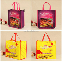 Cadeau promotionnel sac à provisions taille personnalisée robuste pressage à chaud non tissé sac en gros
