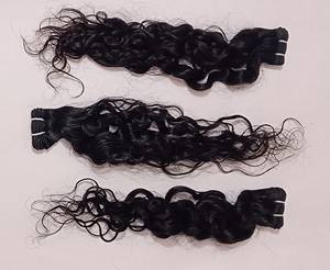 Extension de cheveux humains indiens Remy Extension de cheveux bouclés éthiques - Product Image 1