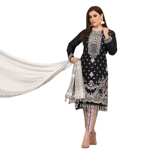 Glorious <b>Enchanter</b> Women's Winter Collection Tawakkal Volume 3-Piece Embroidered Viscose Salwar Kameez Casual Party Wear Indian - Product Image 1