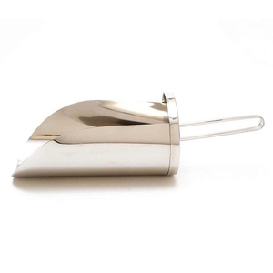 Cuchara de acero ecológica segura para alimentos para especias y harina Cuchara de hielo de metal para legumbres Arroz Diseño moderno elegante - Product Image 5