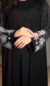เสื้อผ้ามุสลิมแบบดั้งเดิมหรูหราสำหรับผู้หญิงสไตล์อาบายาชุดสวยสำหรับใส่ไปงานปาร์ตี้ชุดดูไบรวมเครื่องประดับสำหรับอิสลาม - Product Image 2
