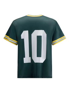 Camiseta de fútbol americano cosida para niños, la mejor calidad, personalización completa, sublimación, equipo de uniforme de fútbol Atlético - Product Image 2