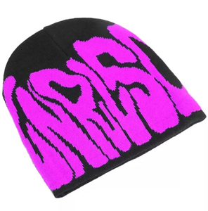 Custom Logo Unisex Streetwear Beanie | Warm <b>Winter</b> Knit Hat | Trendy Graphic Design Skull <b>Cap</b> <b>for</b> <b>Men</b> & Women - Product Image 3
