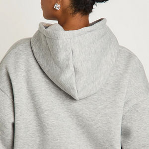 Sudadera con Capucha de Color Sólido para Mujer, para Pedidos al por Mayor, con Servicio OEM, Diseño y Costura de Alta Calidad a Precio de Fábrica - Product Image 5