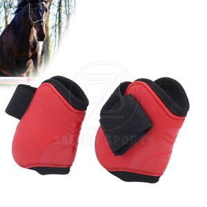 Bottes légères de fetlock de cheval avec les bottes molles de fetlock du néoprène de sangles sûres pour le confort de cheval - Product Image 1