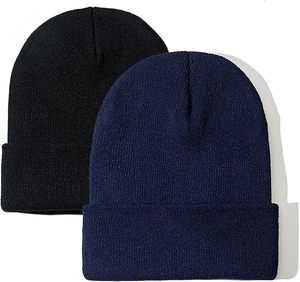 Beanies Custom Logo Elastic Flex Fit Unisex 5-Panel Cotton <b>Hat</b> Stretch Fit Beanie Caps - Product Image 4