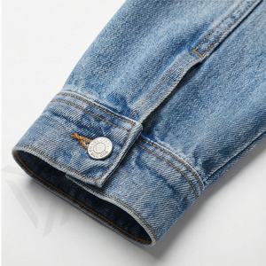 Chaqueta de Mezclilla para Mujer, Corte Ajustado, Calidad Premium, Hecha de Algodón, en Oferta, Moda Casual, Ropa de Calle, Abrigo, Color Personalizado - Product Image 6