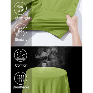 กางเกงขาสั้นมีหลายกระเป๋าสำหรับผู้ชายวัสดุแห้งเร็วระบายอากาศได้ดีป้องกันการยับ - Product Image 4