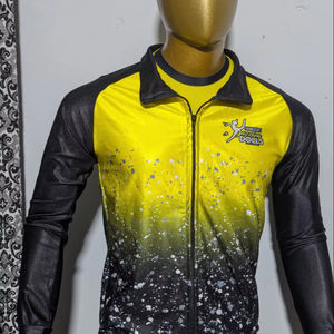 Sweat à capuche zippé intégral pour homme, style hip-hop, patchwork uni, double capuche, en molleton de coton 3D, style gothique, vente en gros - Product Image 1