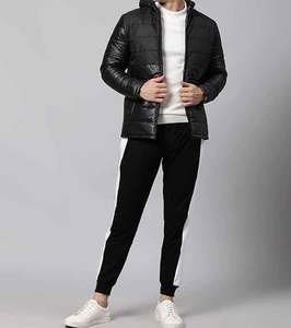 Offres Spéciales vente en gros utilitaire couleur noire veste imperméable pour hommes coupe-vent chaud hommes doudounes veste bouffante - Product Image 3